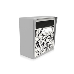 Compacte gris souris-artiste [Mél Bol]-"La ville se réveille"