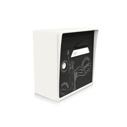 Compacte blanche-"New York"