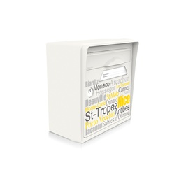 Compacte blanche-"Sous le soleil"