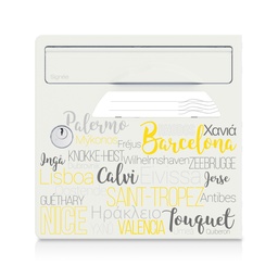 Porte avant décorée "On the beach"