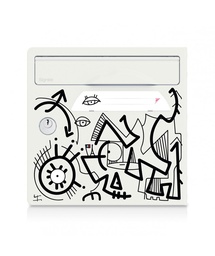 Porte avant décorée -artiste -Vache de France [VanLuc]